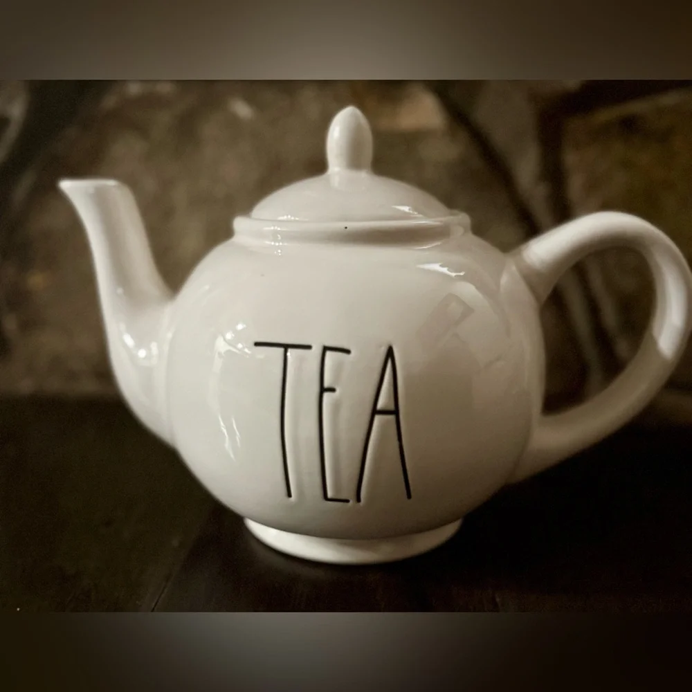 Rae Dunn Artisan Collection By Magenta Ceramic TEA Pot Farmhouse Decor